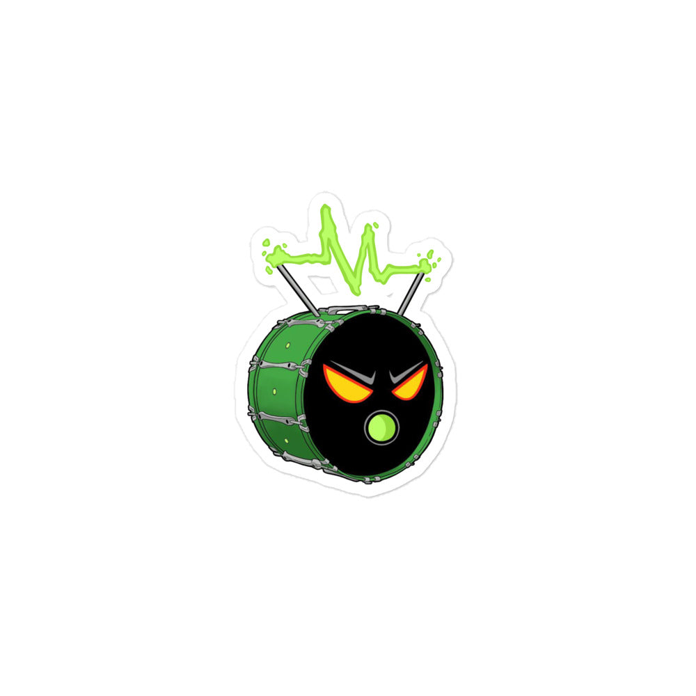 CAPT Blastoff official drum logo vinyl sticker